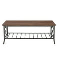 thumbnail image 4 of Powell Durkin 3-Piece Metal Occasional Table Set, Brown, 4 of 12