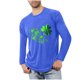 thumbnail image 1 of Blusas y camisas de manga larga con cuello redondo para hombre, deportivas, fitness, hogar, pijamas navideños estampados, camiseta de manga larga con cuello redondo, blusa de poliéster para hombre, 1 of 3