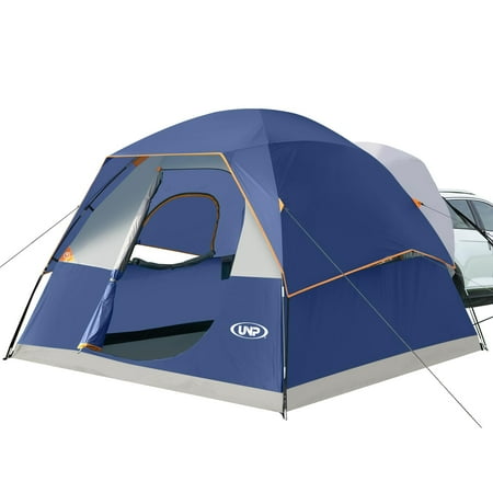 UNP SUV Dome Tent for Camping Outdoor 6 Person Car Camping Tent Easy Set Up SUV Tailgate Tent with Rainfly 10 x 10 Vehicle Camping Tent