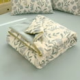 thumbnail image 4 of Clearance! KUKIDS 59.06×78.74 inch King Comforter, Cotton Cooling Comforter, Machine Washable Breathable Double Side Air Conditioning Quilt, Summer Skin-Friendly Quilt King Size, 4 of 7