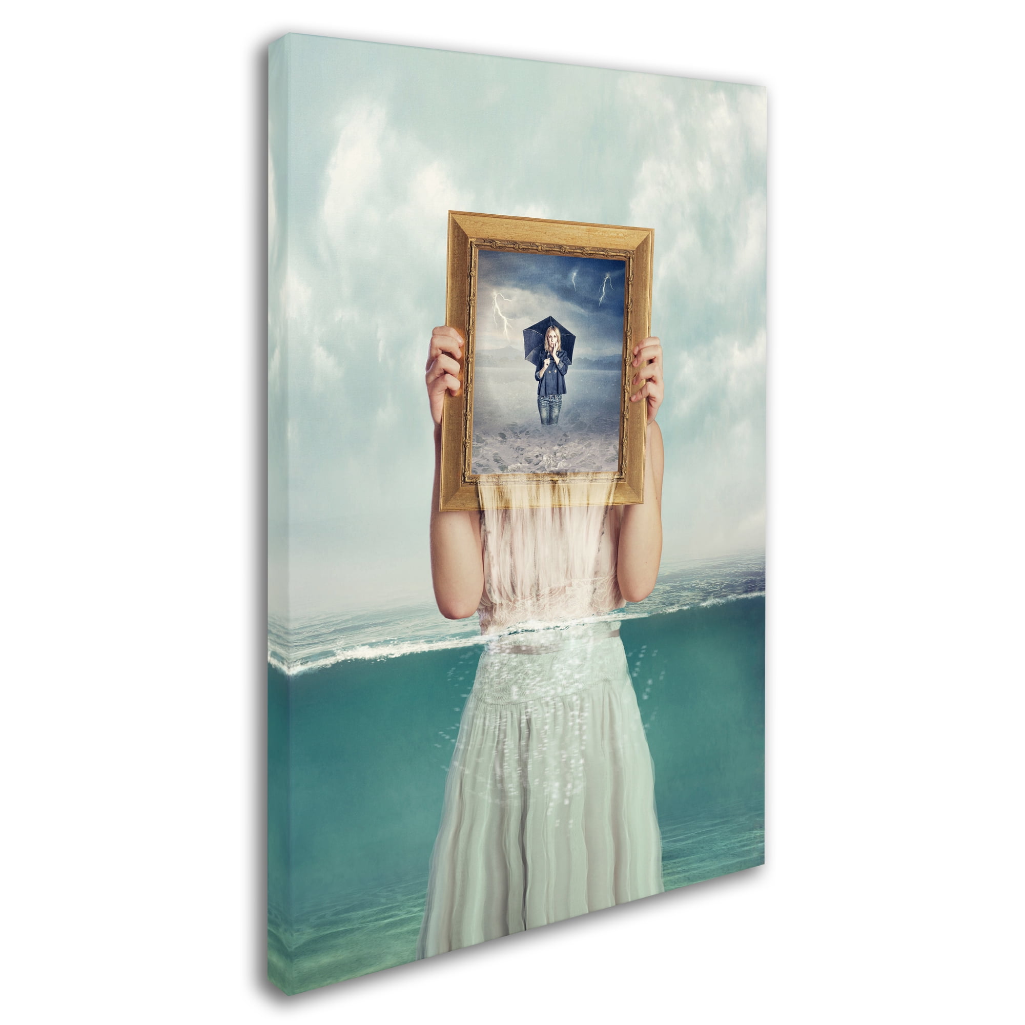 Trademark Fine Art 'Deeper' Canvas Art by Baden Bowen
