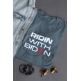 thumbnail image 5 of Election 2024 Ridin With Biden Vintage Bike Mens T Shirt, 5 of 5