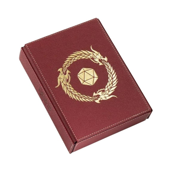 Dragon Shield Roleplaying Dice Companion  Blood Red RPG Dice Storage & Tray