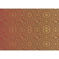 thumbnail image 1 of Ahgly Company Machine Washable Indoor Rectangle Transitional Yellow Area Rugs, 7' x 10', 1 of 7