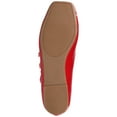 thumbnail image 6 of Journee Womens Darlin Multi Strap Square Toe Dress Flats, Widths Available, 6 of 9