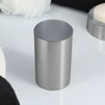 thumbnail image 3 of Evideco French Home Goods Noumea Silver Tumbler Only Rustic Shabby Chic ABS Plastic Bathroom Tumblers, 3 of 6