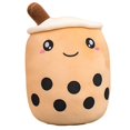 thumbnail image 1 of Cojín de almohada de felpa suave relleno de taza Boba de té de burbujas de 35 cm, 1 of 2