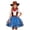 Blue, variant on mgoYE Girls Western Cowgirl Outfits with Kids Halloween Outfit, Dress Up Party Outfit