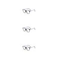 thumbnail image 2 of Guardurnaity Montura de gafas de lectura para mujer, monturas de gafas flexibles, gafas ópticas antideslizantes, montura redonda, montura Type1 NO1, 2 of 6