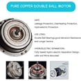 thumbnail image 2 of Ventilador de Escape Aydomer Blanco de 8 Pulgadas con Amortiguador para Uso Comercial, 2 of 7