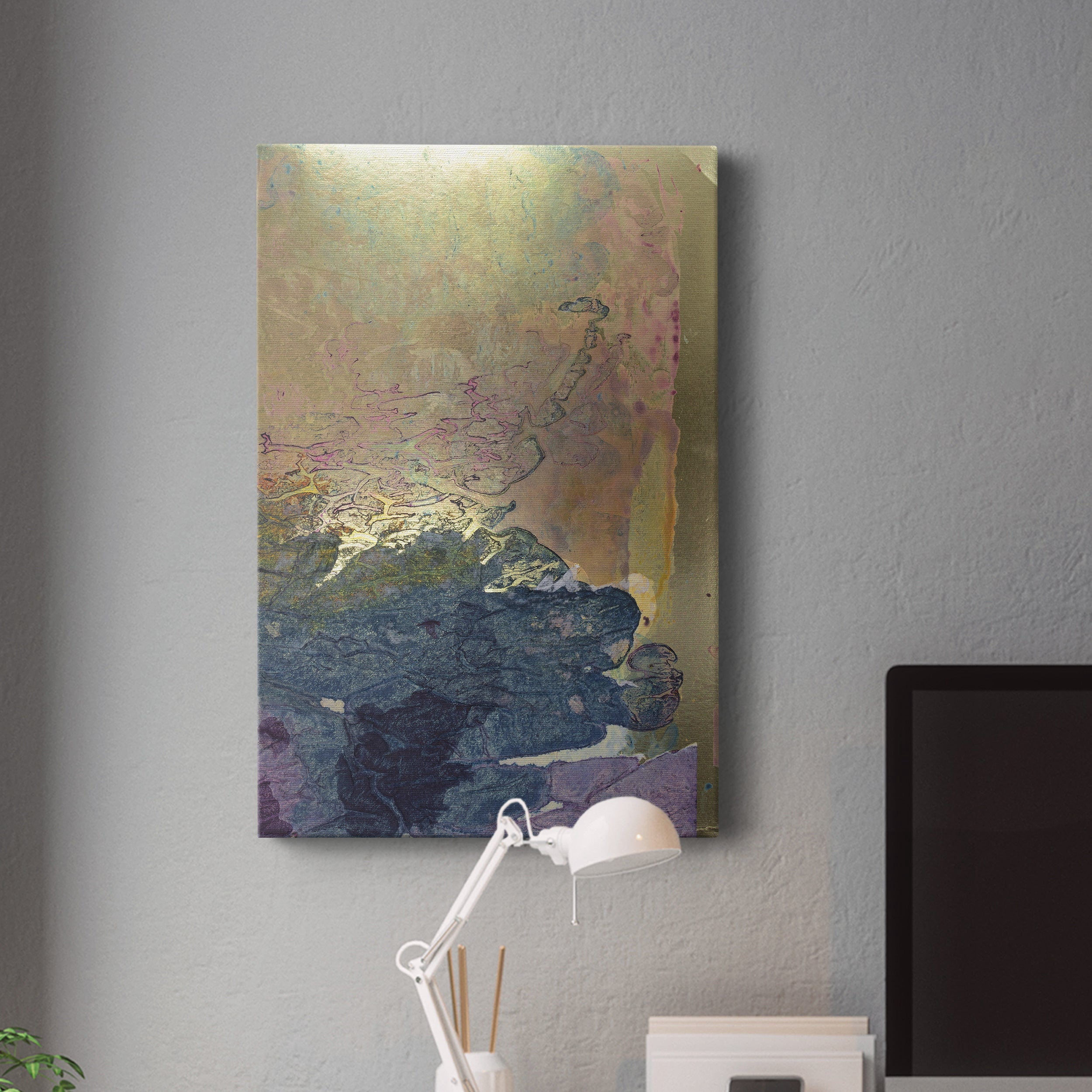 Monet's Landscape I Premium Gallery Wrapped Canvas - Ready to Hang