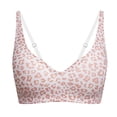 thumbnail image 2 of Sujetador push-up sin costuras Zeriluna, sujetador invisible sin aros,Leopardo rosa talla XL, 2 of 8