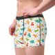 thumbnail image 2 of Balery Dinosaur Calzoncillos bóxer para hombre, ropa interior de algodón suave y transpirable con cinturilla de nailon-Medium, 2 of 5