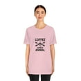 thumbnail image 4 of Coffee Is My Spiritual Animal Bella+Canva Unisex Jersey Short Sleeve Tee, 4 of 10