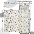 thumbnail image 5 of Multicolor Christmas Pattern Toddler Nap Mats for Kids Preschool,59"x22" Sleeping Mat Bag or Kids,Toddler Sleeping Bag,Toddler Nap Mat or Daycare, 5 of 6