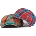 thumbnail image 4 of CoCopeaunts Newsboy Hats for Women Beret Cap Vintage Plaid Octagonal Newsboy Cap Male Female Artist Painter Beret Hat Ivy Cap, 4 of 7