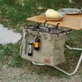thumbnail image 3 of Picnic Table Side Hanging Bag Desk Storage Box Hanging Beside Organizer Tableware Clothes Storage Bag Camping Backyard Use, 3 of 8