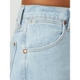 thumbnail image 4 of Wrangler Women's Light Wash Slim Fit Cowboy Cut Jeans - 1014MWZGH 3W x 32L, 4 of 5