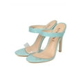 thumbnail image 5 of New Women Mackin J 213-62 Patent PU Perspex Double Band Stiletto Sandal, 5 of 6