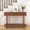 Brown, variant on CBJCBJ 47.5" Console Modern Entryway Table with Wood Tambour Door Sofa Console &Storage Shelf for Hallway, Living Room(Brown)