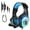 Blue, variant on EEEkit Gaming Headset Fit for PS5, PS4, PC, Xbox, Nintendo Switch, USB + 3.5mm Wired Noise Cancelling Over-Ear Gaming Headphones with Mic, Stereo Surround Sound, Soft Earmuffs