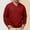 Red, variant on SGFCWSX Men's Sweatshirt V Neck Relaxed Fit Soft Fleece Long Sleeve Basic Pullover for Men Brown Size XL