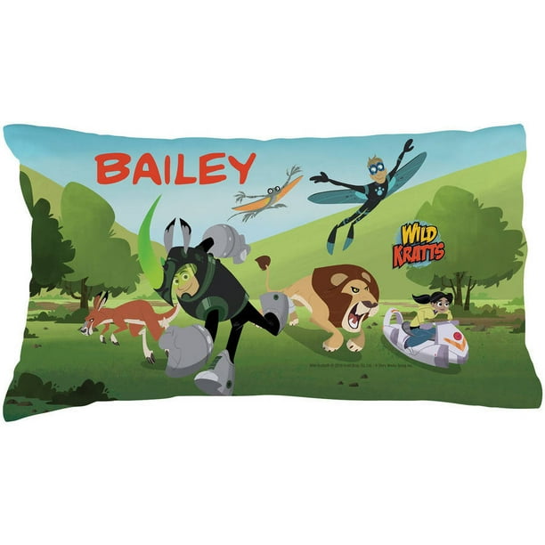 Personalized Wild Kratts Adventure Pillowcase - Walmart.com - Walmart.com