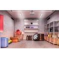 thumbnail image 3 of 1 - Light White Acrylic & Steel Commercial Lighting, 3 of 3