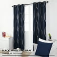 Deconovo Blackout Curtains and Drapes, 84 inch Length, 2 Panels Set