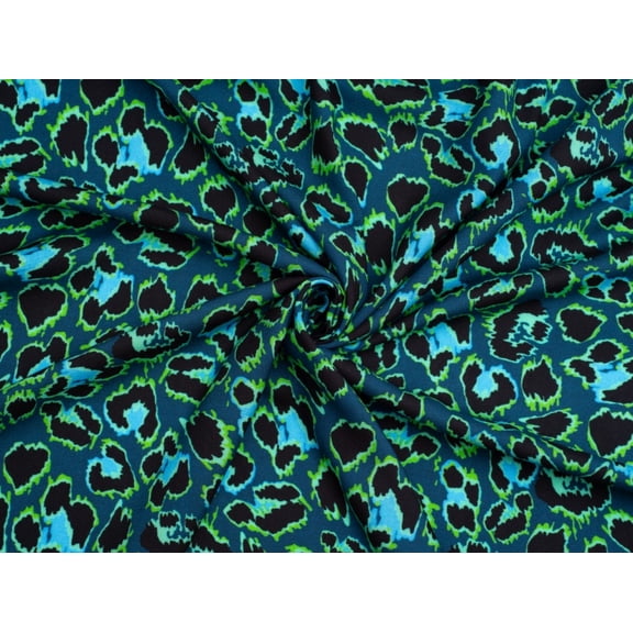 Pause Play Viscose Challis Fabric Minerva Exclusive - per yard