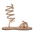 thumbnail image 3 of Sandalias de piso Exterior Sintético Color Dorado Para Mujer De RBCOLLECTION, 3 of 4