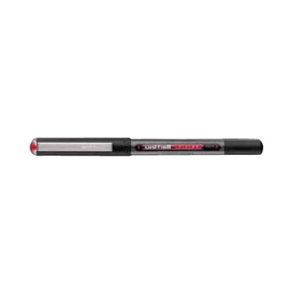 Uni-ball Vision - Rollerball pen - blue - pigment ink - 0.7 mm - fine (pack of 12)