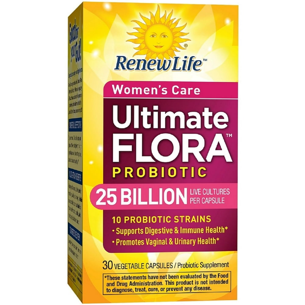 ReNew Life Ultimate Flora Women's Daily Probiotic Veggie