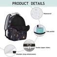 thumbnail image 3 of Celestial Galaxy Students Backpack Outer Space Nebula Cosmic Design, Durable and Adjustable Strap School Bag for Students, 3 of 5