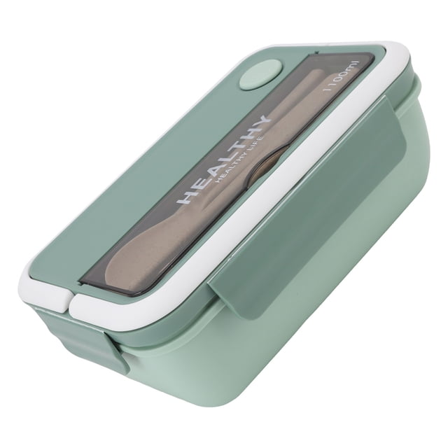 1100ml Bento Boxes with Spoon Travel ToGo Food Containers Bento Boxes and Chopsticks, Reusable Lunch Box for Student