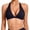 Black, variant on ManxiVoo Wireless Sports Bra Backless Deep V Neck Halter Design with Removable Padded Cups for Yoga Running Fitness Gym Workout