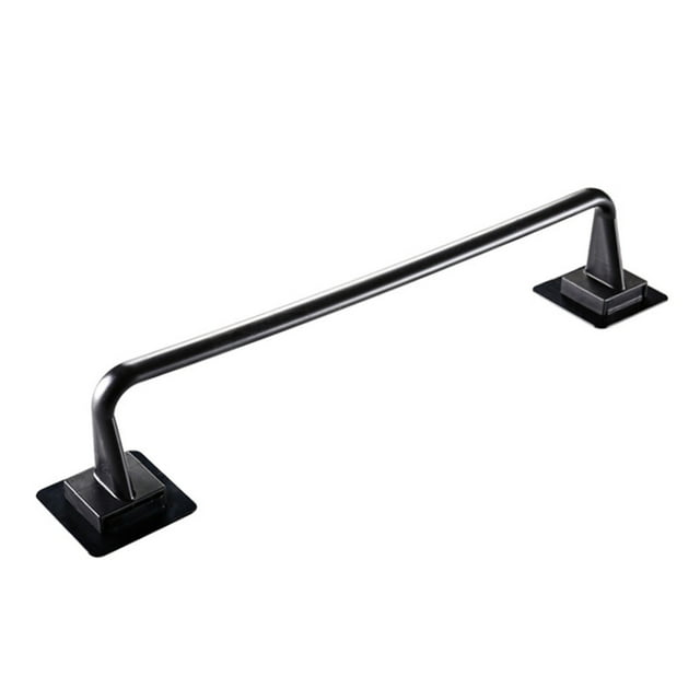 Less Than 5 Rack Self Adhesive Towel Rod Bar Wall Bath Towel Holder Rail Rack for Kitchen Bathroo