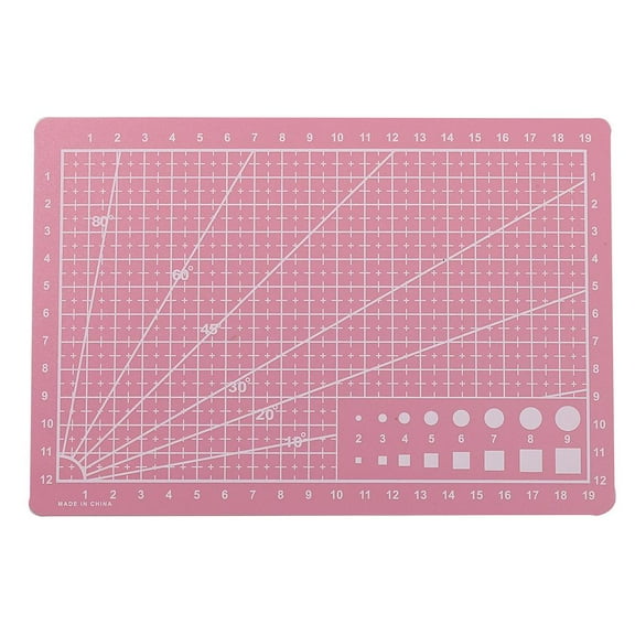 Wmool Self Heng Sewing Mat, Self Heng Cutting Mat Double Sided, Small Cutting Mat for Sewing Crafts Hobby Fabric Precision Scrapbooking Project, Hobby Fabric Precision Scrapbooking Project