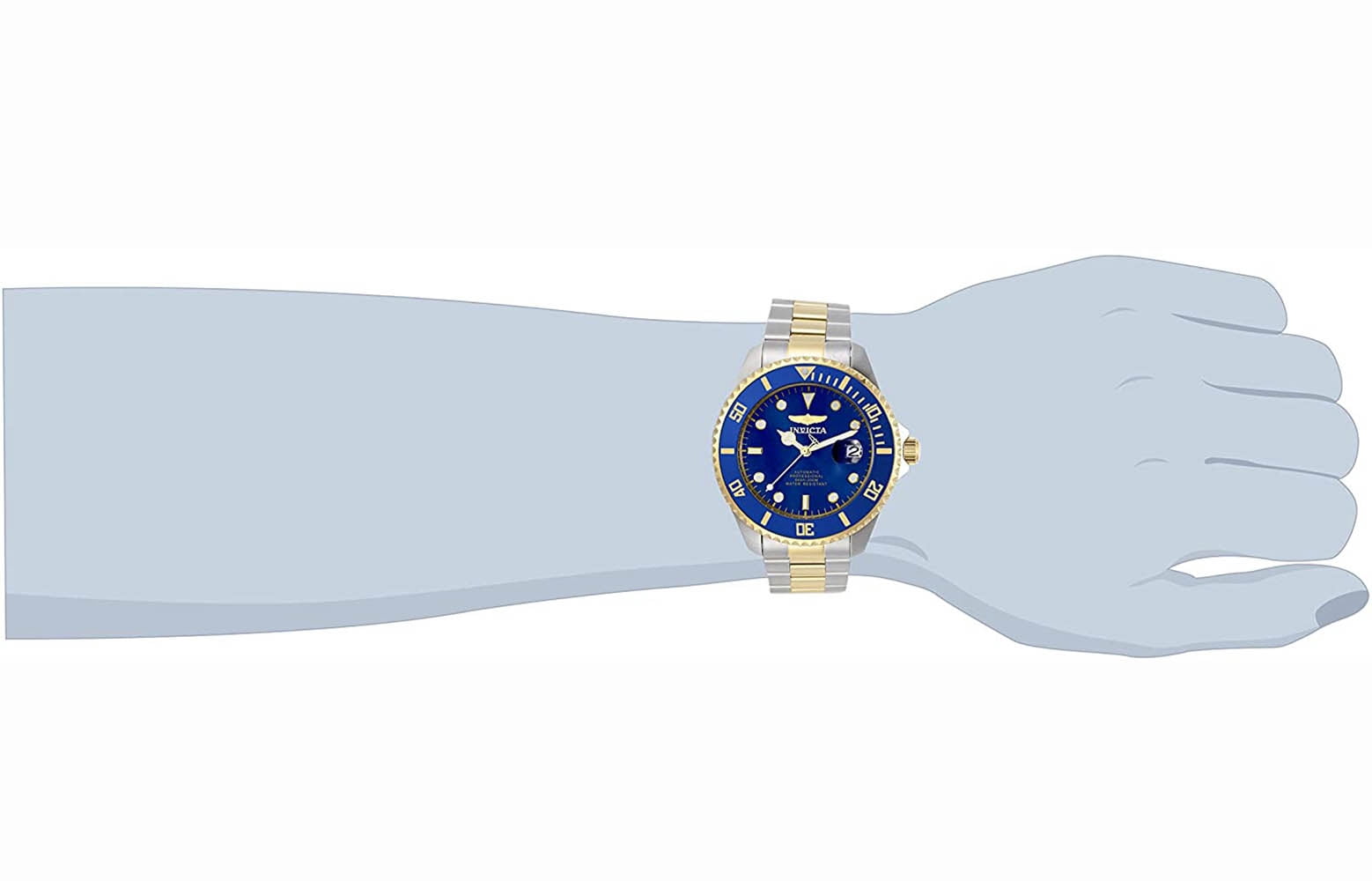 Invicta Men's Pro Diver Blue Dial Watch - 34042