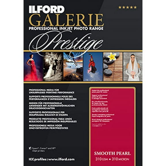 Ilford GALERIE Prestige Smooth Pearl Paper 8.5x11 100 Sheet Box