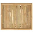 thumbnail image 3 of vidaXL Table de Jardin 65x55x30 cm Bambou, 3 of 4