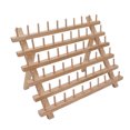 thumbnail image 1 of Wooden Thread Rack, Beechwood Folding Thread Holder 60 Spools Easy Storage  for Embroidery, 1 of 7