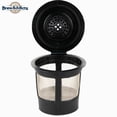 thumbnail image 7 of Brew Addicts Reusable Coffee Filters – Black, 4-Pack Refillable Pods with Stainless Steel Mesh – Compatible with Keurig 1.0 Coffee Makers, 7 of 7