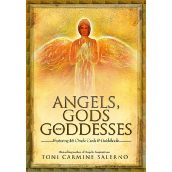 Pre-Owned Angels, Gods & Goddesses: Oracle Cards (Paperback) by Toni Carmine Salerno