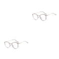 thumbnail image 4 of Qarigey 1 par de gafas para mujer, estilo y sencillo, reemplazo decorativo elegante, protección solar, gafas ultraligeras HD para mujer Gris 2piezas, 4 of 6