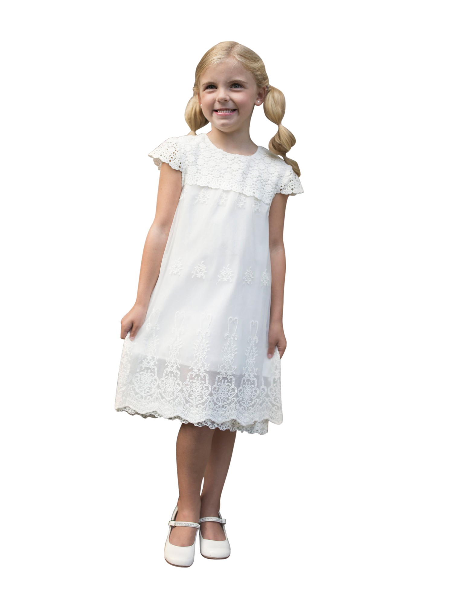 little girl vintage lace dress