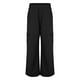 thumbnail image 4 of Pantalones cargo Prolriy para mujer, otoño e invierno, nuevos, informales, versátiles, de cintura alta, holgados, para el trabajo, color negro, talla XXL., 4 of 5