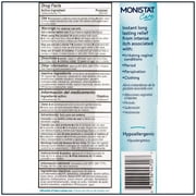 Monistat Instant Itch Relief Cream for Women, Maximum Strength Feminine Itch Care, 1 oz