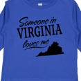 thumbnail image 4 of Inktastic Someone in Virginia Loves Me Boys or Girls Long Sleeve Toddler T-Shirt, 4 of 5