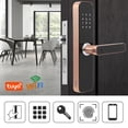 thumbnail image 4 of Cerradura de Puerta Inteligente ANGGREK WiFi Sin Llave Panel Táctil de Tarjeta IC, 4 of 7